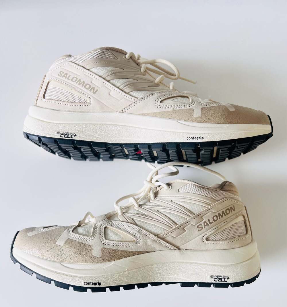 Salomon Odyssey 1 Leather Advanced 'Rainy Day' Size 7.5 W 6.5 M